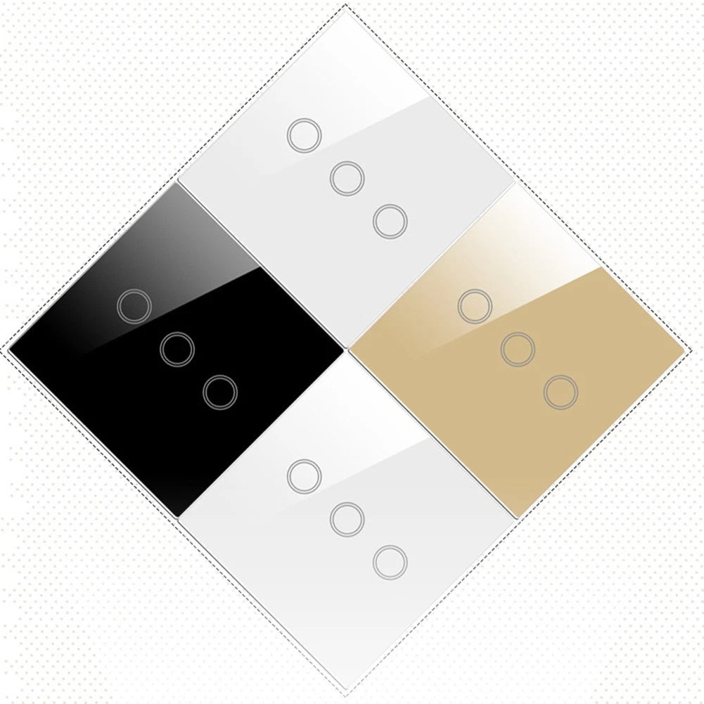 3 Gang Touch Dimmer Switch for LED Lighting