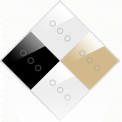 3 Gang Touch Dimmer Switch for LED Lighting