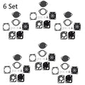 Set of 6 Carburetor Repair Kits for Stihl BR500 BR550 BR600 (RB-134)