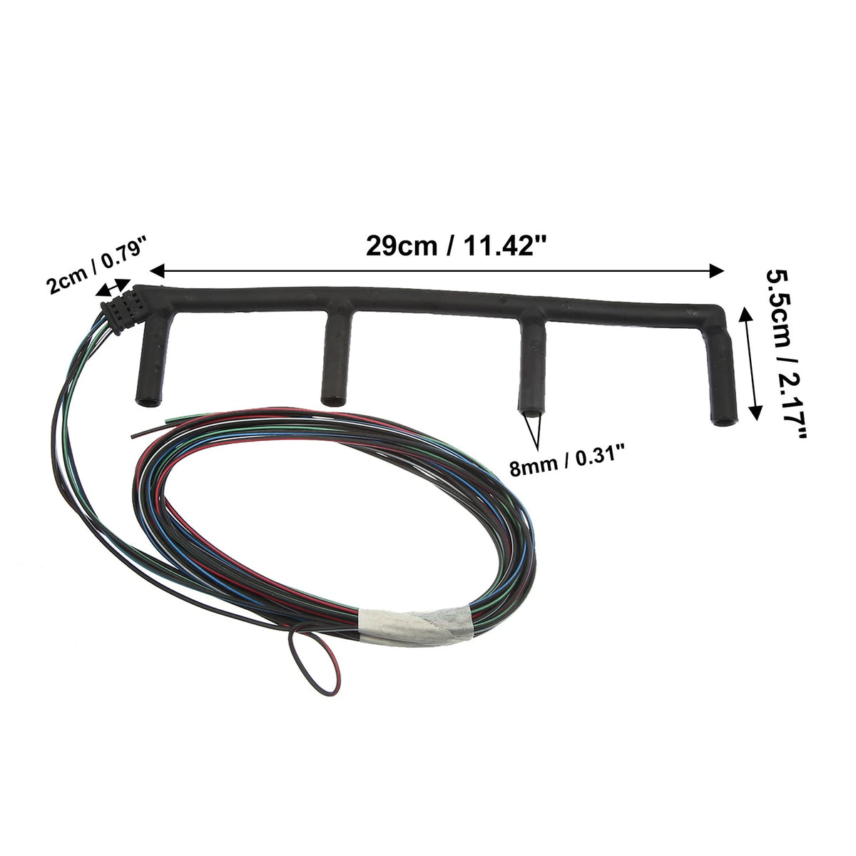 Glow Plug Wiring Harness Set for Volkswagen Jetta Audi (2002–2010)