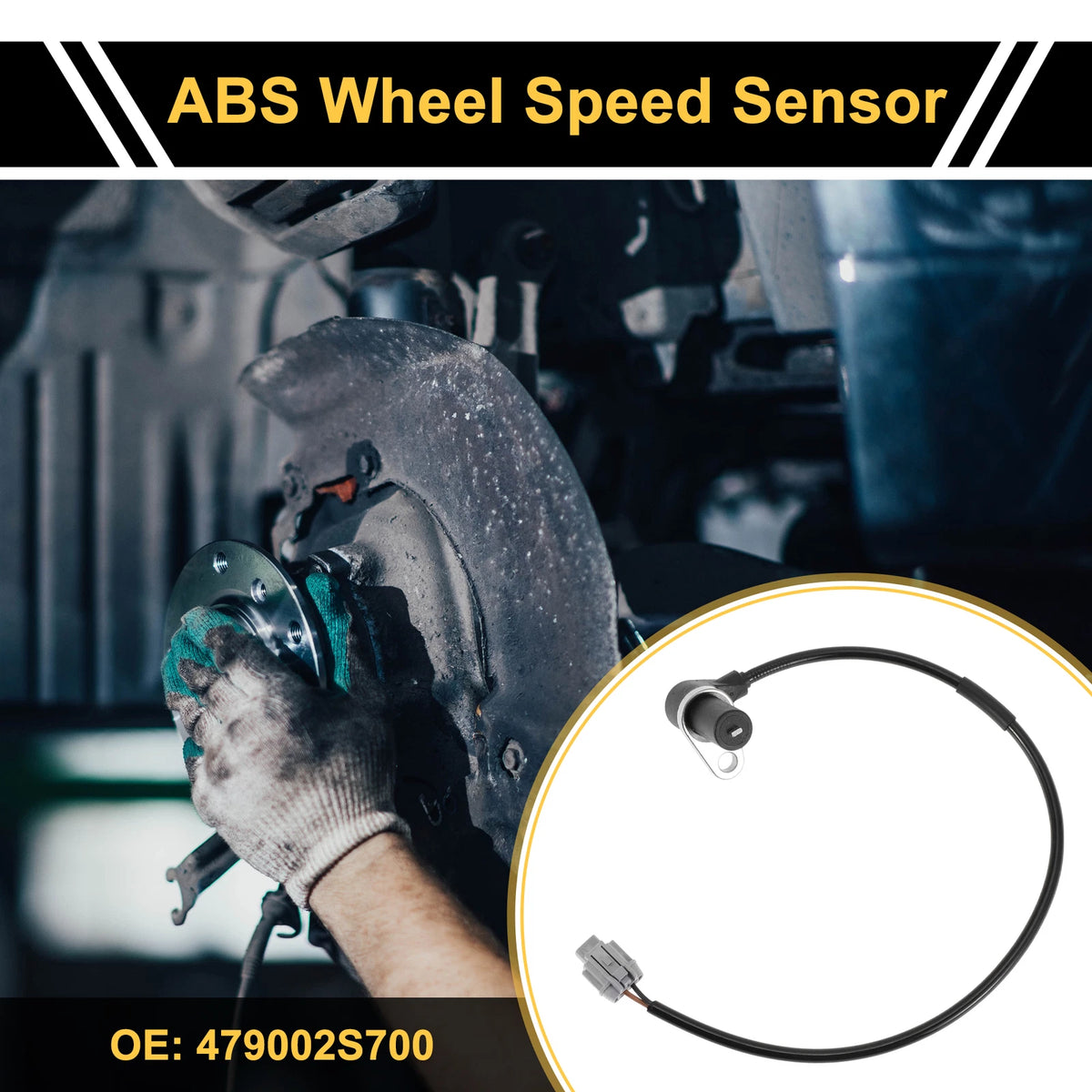 ABS Wheel Speed Sensor No. 479002S700 for Nissan Pickup (1998–2015)