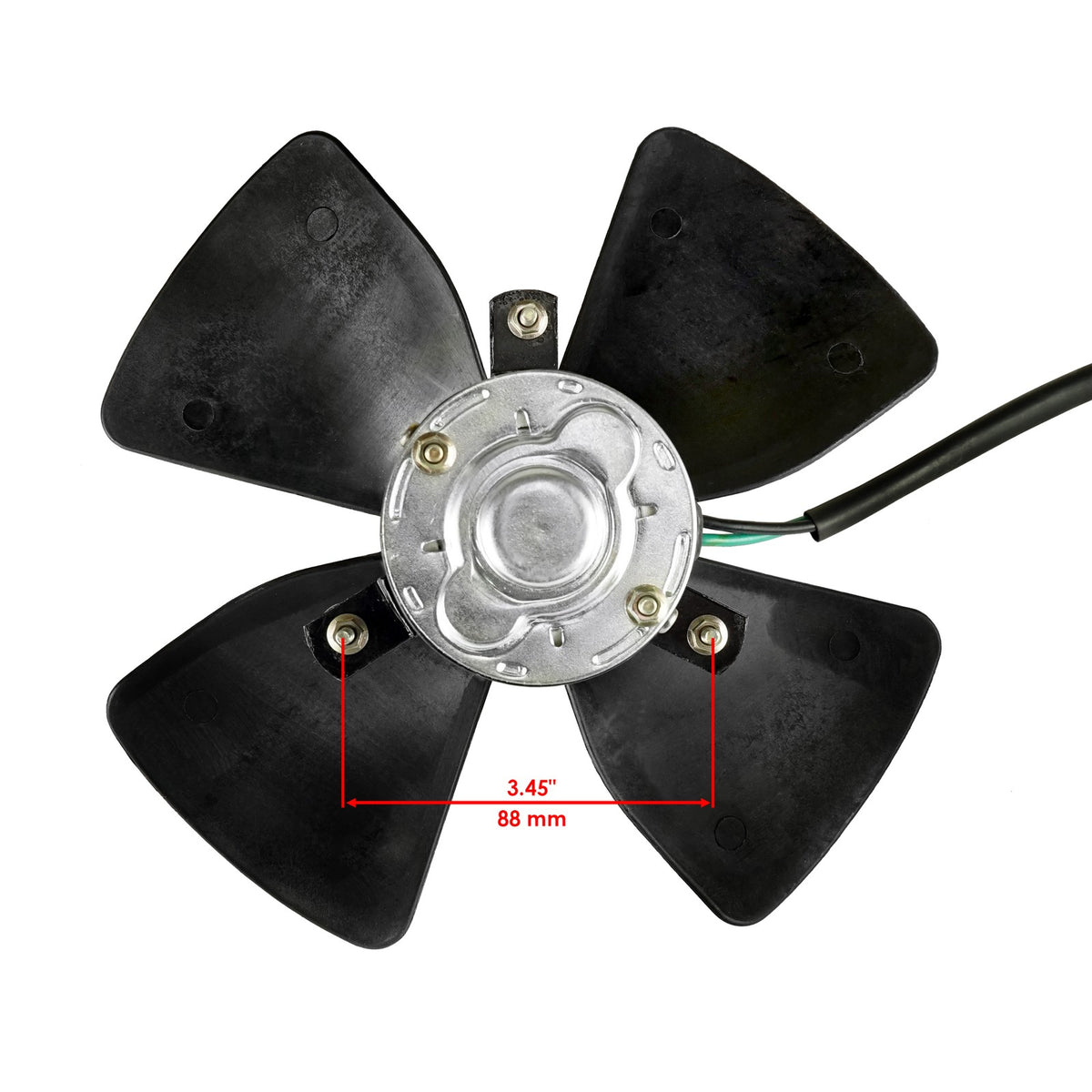 Radiator Cooling Fan Motor Replacement for Honda TRX350TE Rancher (2000–2006)
