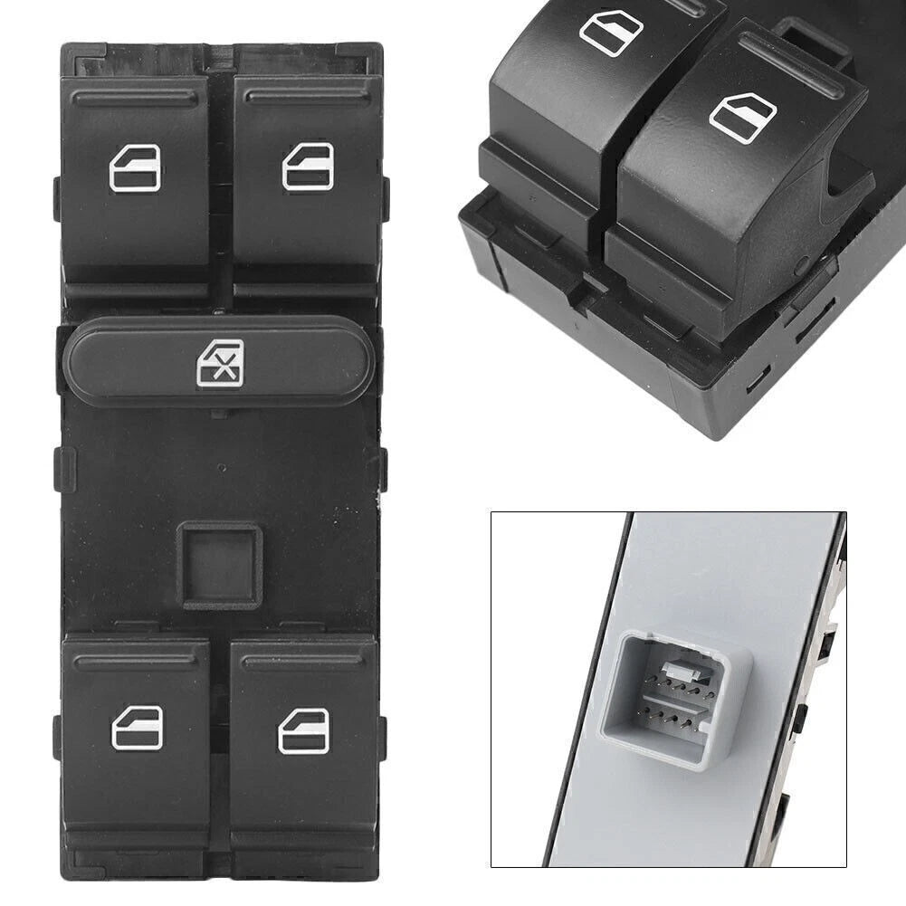 Master Window Control Switch for VW Golf Jetta Passat (2006–2010)