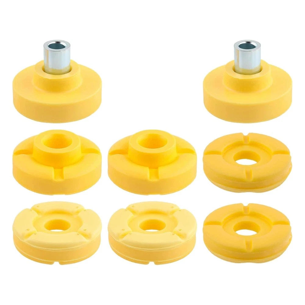 8Pcs Front Rear Lower Upper Shock Strut Mount Support Bushing For BMW X5 E70 E71