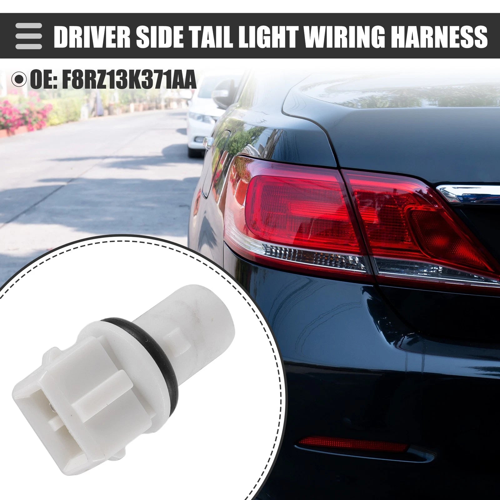 Side Marker Lamp Bulb Socket for Ford Transit Connect (No.F8RZ13K371A)