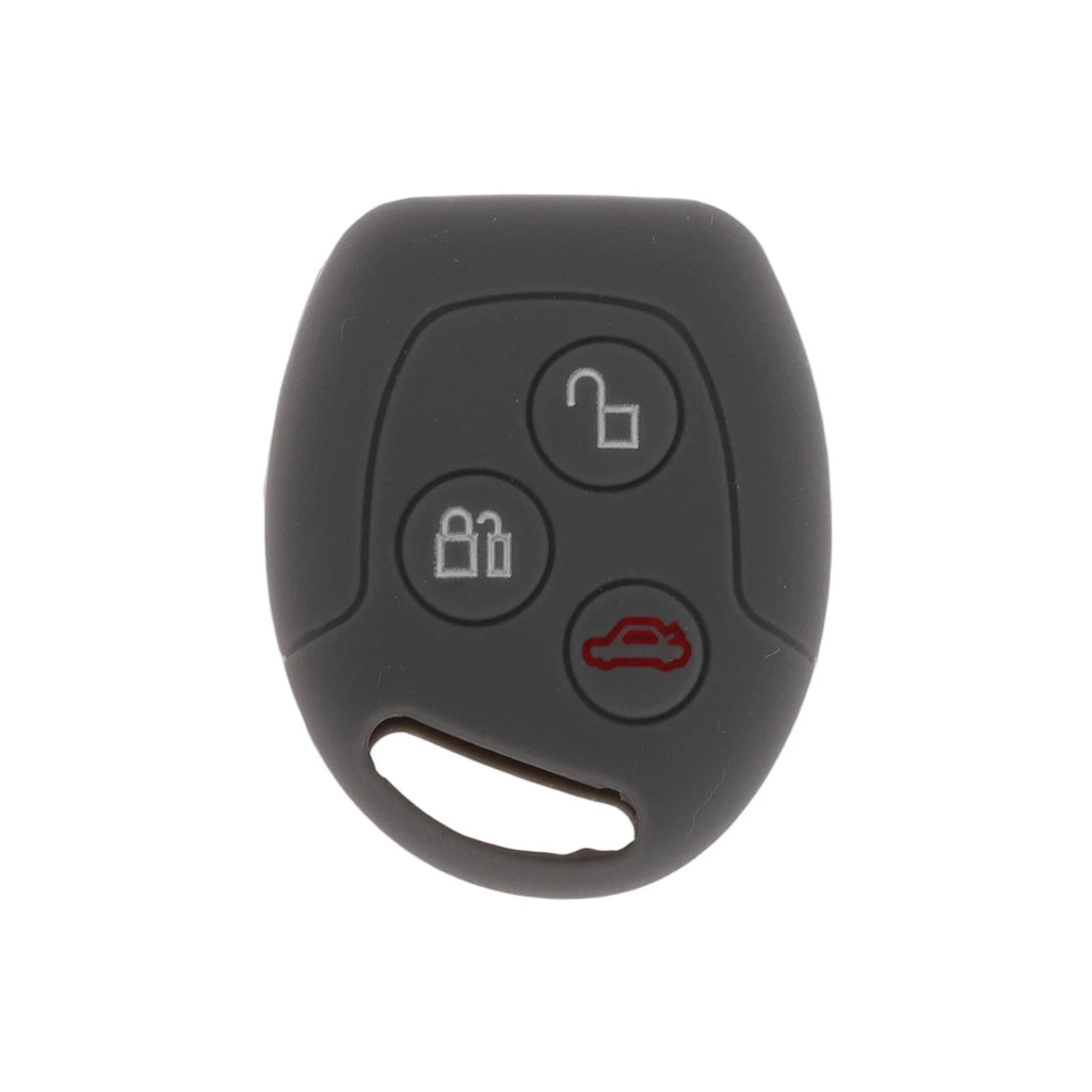 Gray Car Key Case for Ford Courier (2016–2023) - 3 Buttons