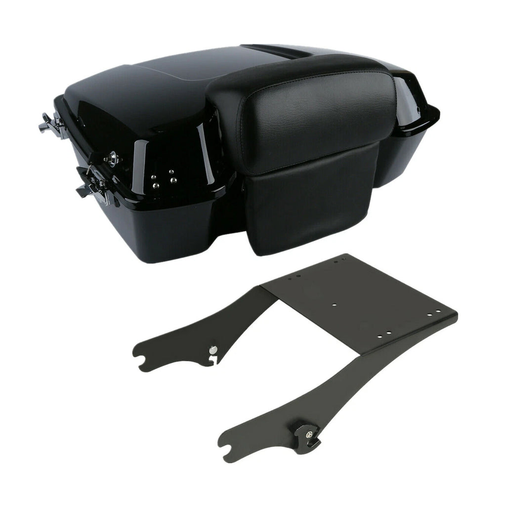Chopped Trunk Backrest Pad for Harley Touring (1997–2008)