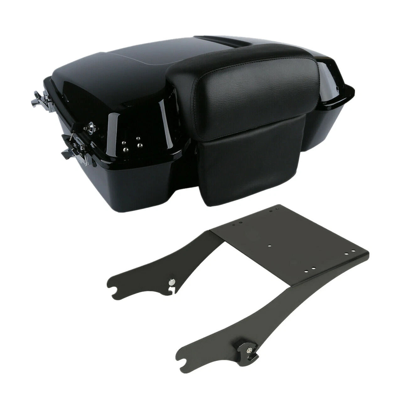 Chopped Trunk Backrest Pad for Harley Touring (1997–2008)