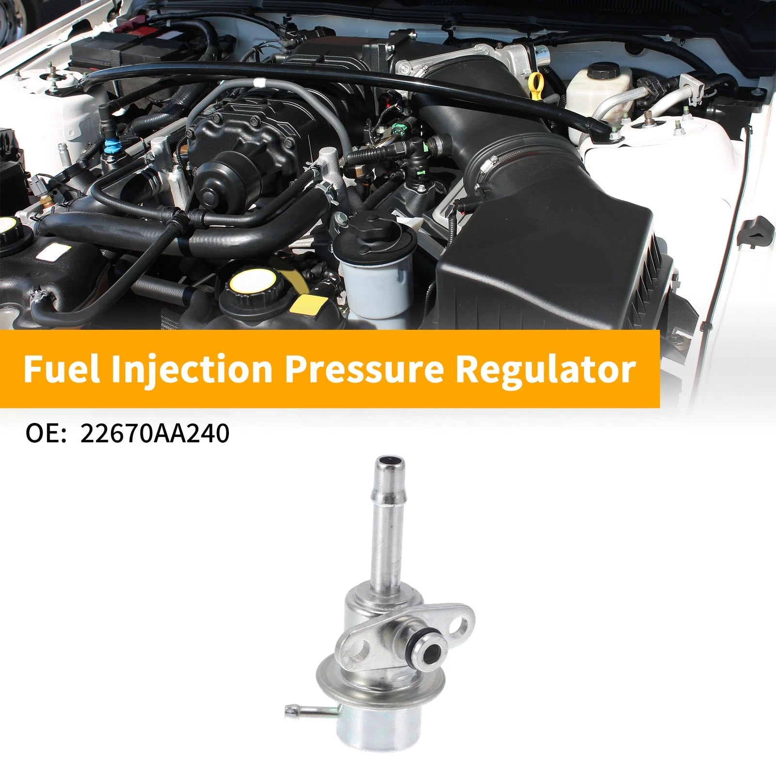 Fuel Pressure Regulator OEM Replacement for Subaru Outback (2000–2004)