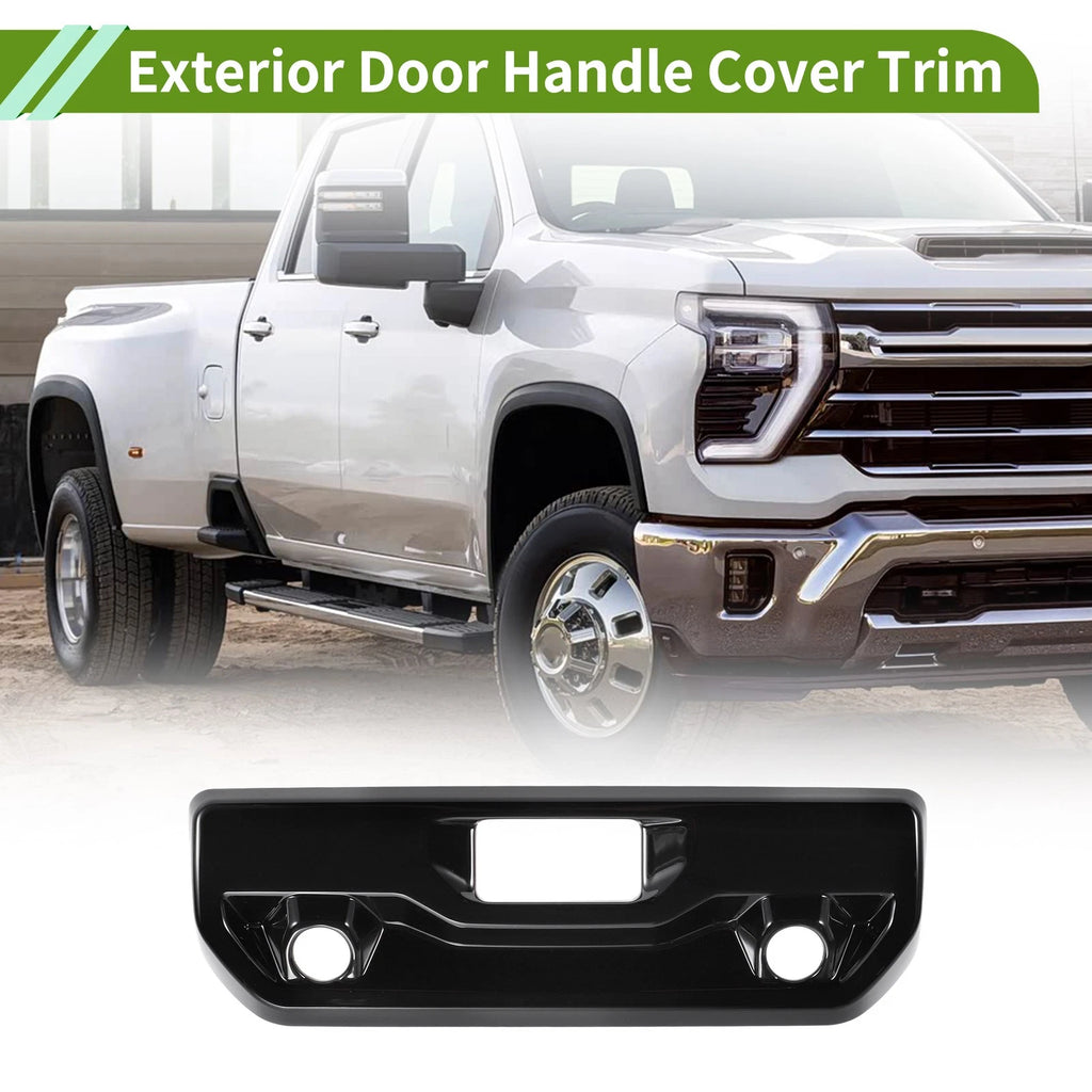 Exterior Door Handle Cover Trim for Chevrolet Silverado 1500 ABS (2014–2018)