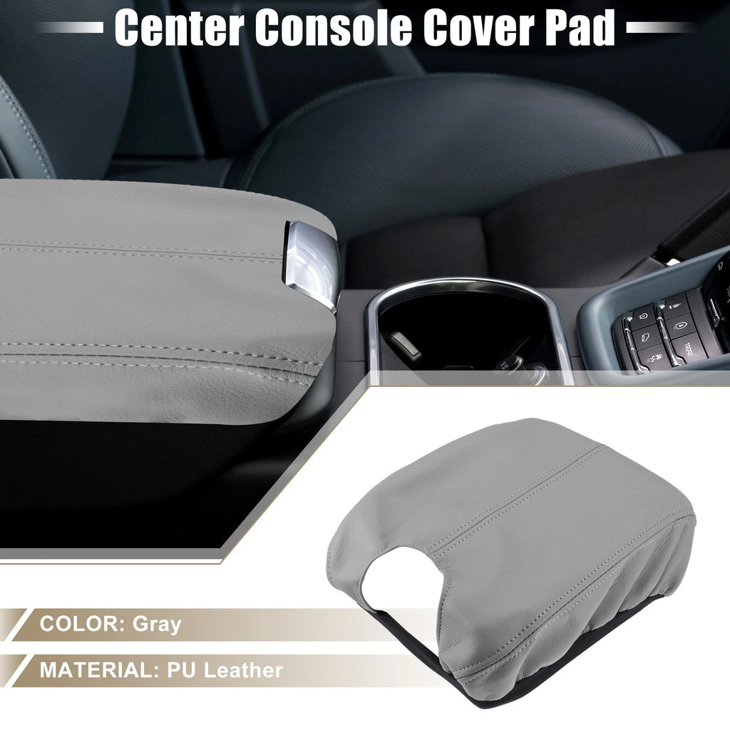 Car Center Console Armrest Cover Protective for Honda Accord (2008–2012) Gray