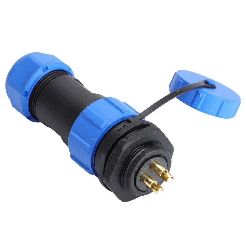SP21 Aviation Connector for IP68 Waterproof Panel Socket (2Pin to 12Pin)