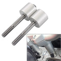 1 Pair Silver Handlebar Riser Bars Clamp for Ducati Multistrada 1200 (2010–2019)