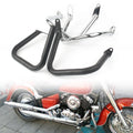 Engine Guard Crash Bar for Yamaha Vstar 400/650 Custom (1997–2016) Black/Silver