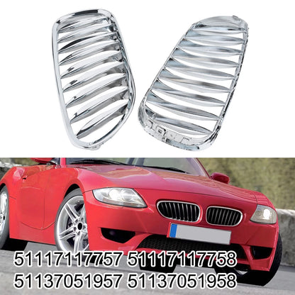 Silver Plating Front Grille for BMW Z4 E85 (2003–2008)