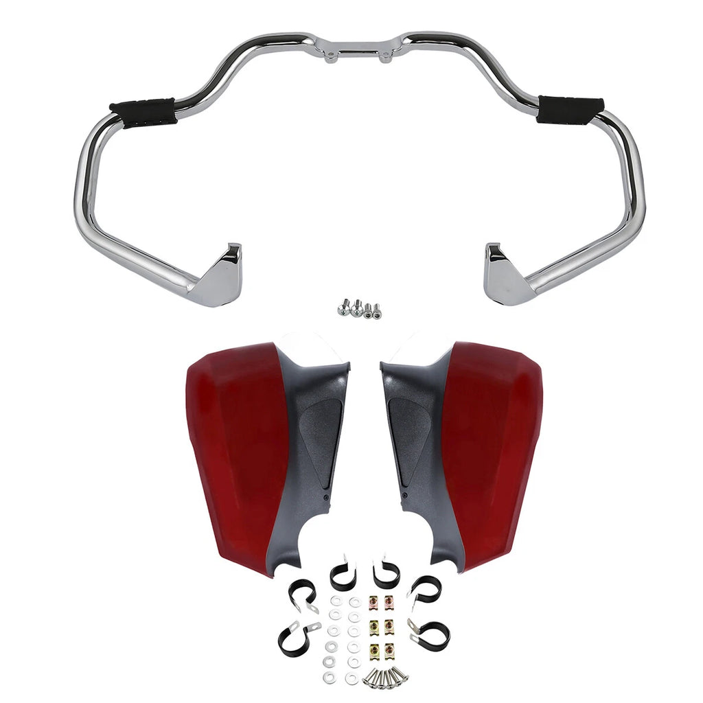 Chrome Mustache Engine Guard for Indian Chieftain (2014–2018)