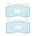Set of 4 Bendix Front Disc Brake Pads for Mitsubishi Lancer CY Evolution IX (2005–2007)