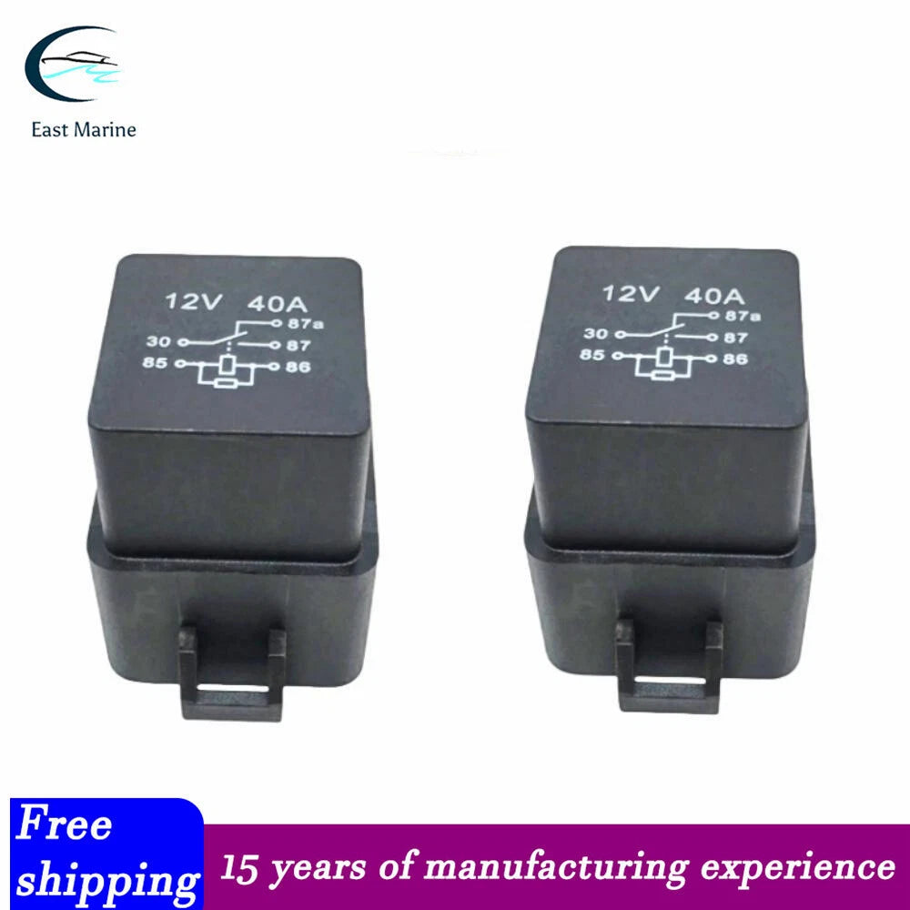 Set of 2 Power Trim Relays for Mercury Marine Outboard Motors (25-250 HP) 882751A1