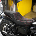 Driver Passenger Seat for Harley Dyna Switchback Super Wide Glide (2006–2017)