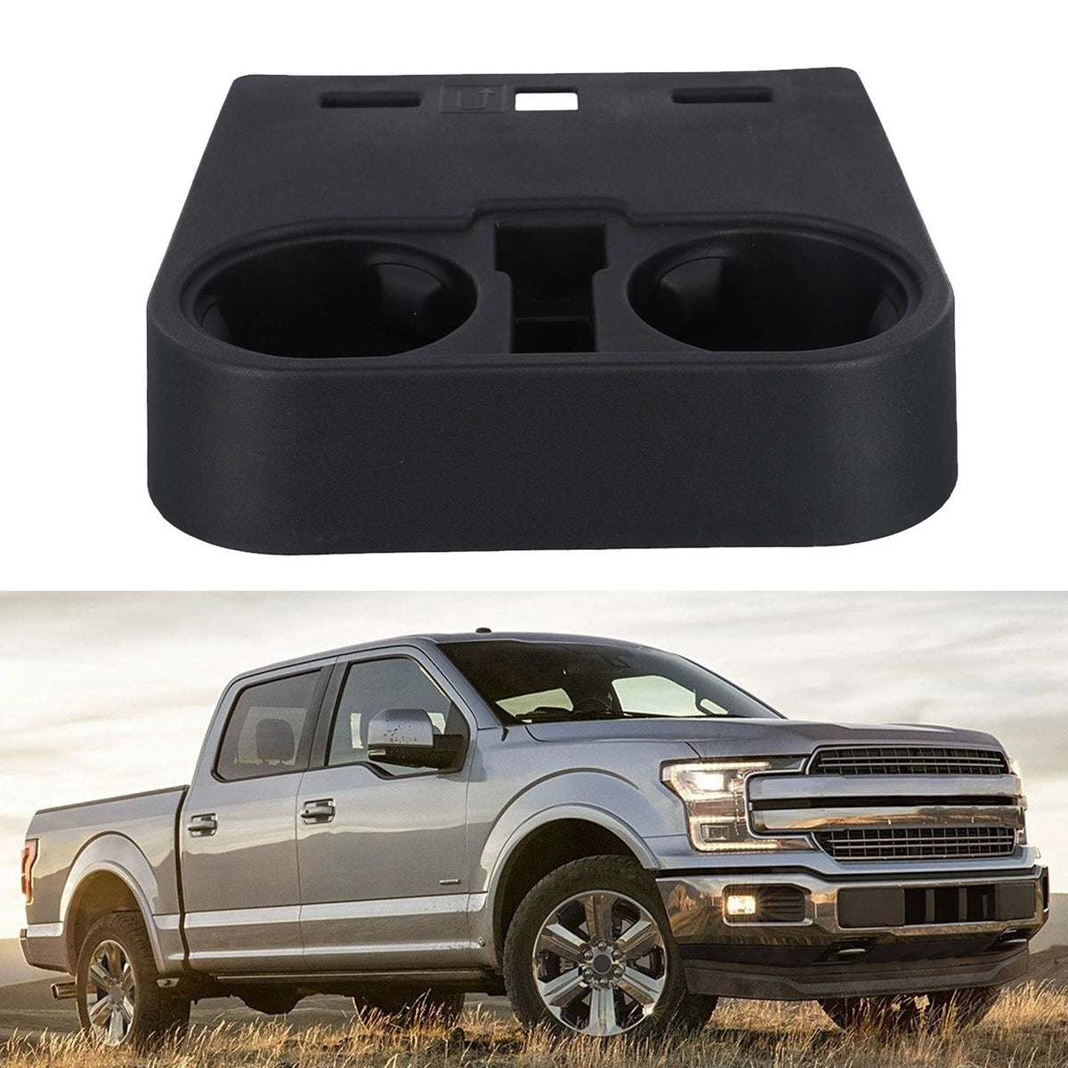 Diverse Compatibility Center Console Floor Cup Holder for Ford Vehicles