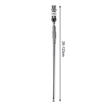 76 108MHz Telescopic Antenna for Walkie Talkies (Adjustable Length)