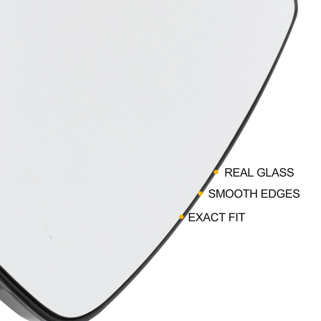Right Side White Mirror Glass for Citroen Berlingo (2018–2023)