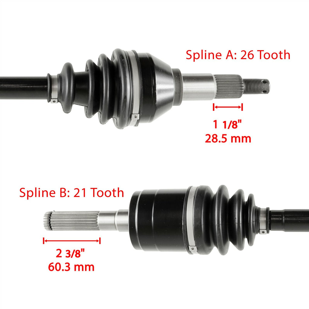 Front Right CV Joint Axle Replacement for Can-Am Renegade 1000 4x4 (2016-2018)