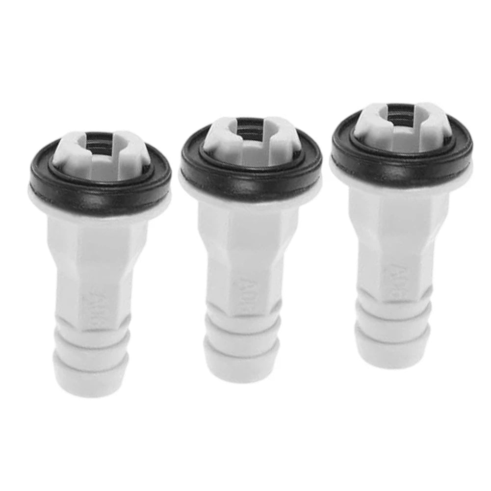 7X 15MM Drain Connector Straight Head for Midea AC Outdoor Unit