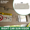 Right Car Sun Visor with Mirror for Chevrolet Sonic 2012–2016