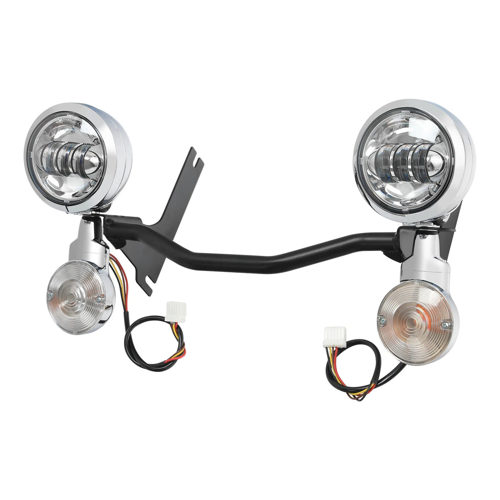 4.5" LED Spot Passing Lights for Harley Touring (2014–2024)