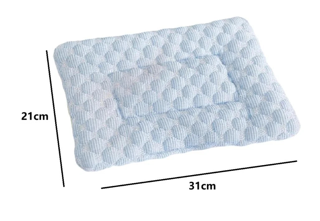 Cooling Pet Mat for Small Pets (Hamster, Guinea Pig, Rabbit) 21x16cm, 31x21cm