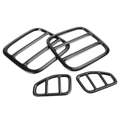 Iron Taillight Tail Lamp Cover Trim Frame for Jeep Renegade (2015–2016)