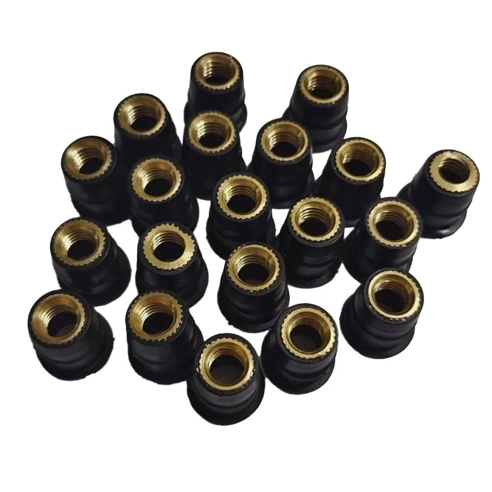 20Pcs M6 Rubber Well Nuts for Bikes (Universal)