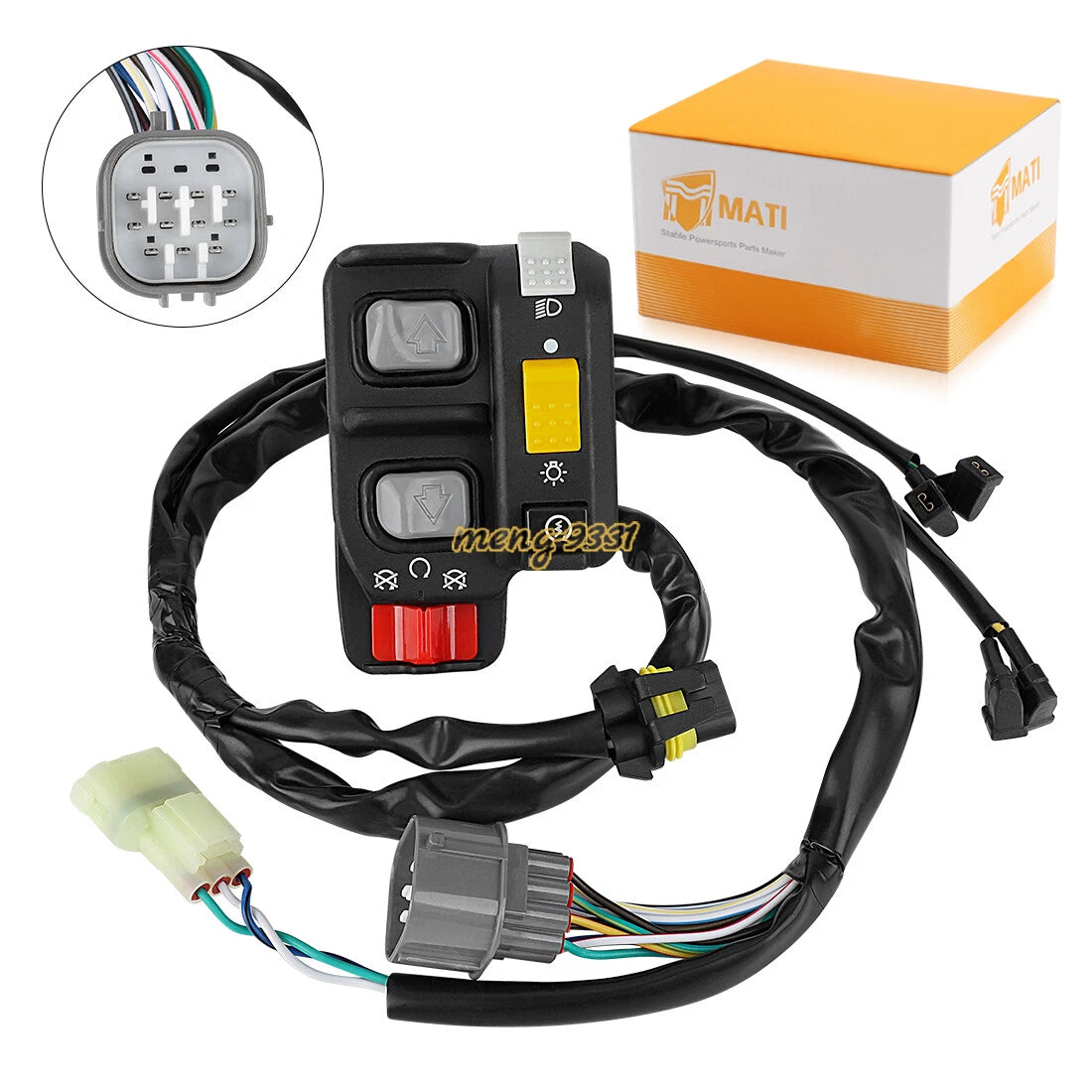 Left Handlebar Shift Start Stop Switch for Honda Foreman 500 (2005–2016)