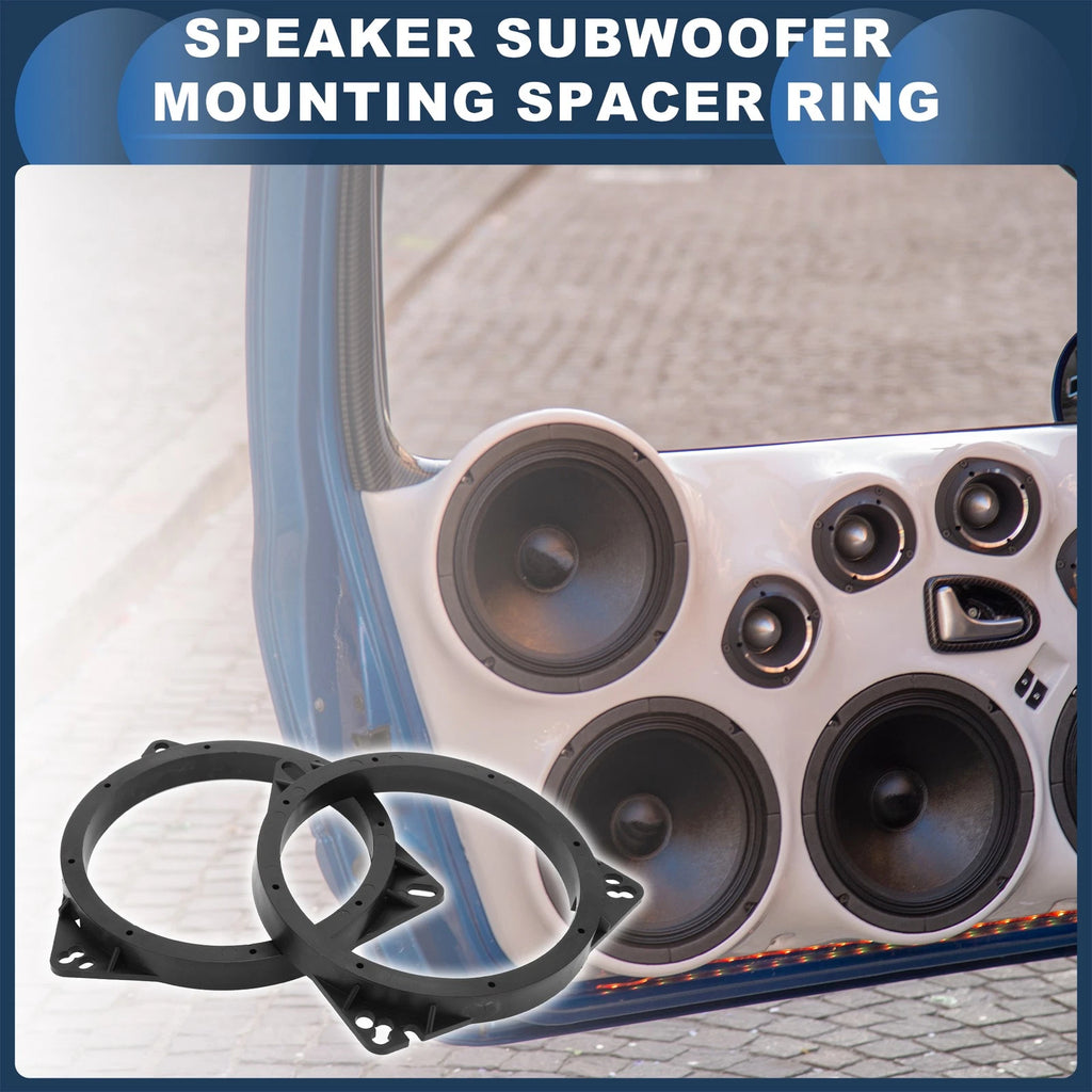 2X Speaker Spacer Ring Adapter for Renault Trafic