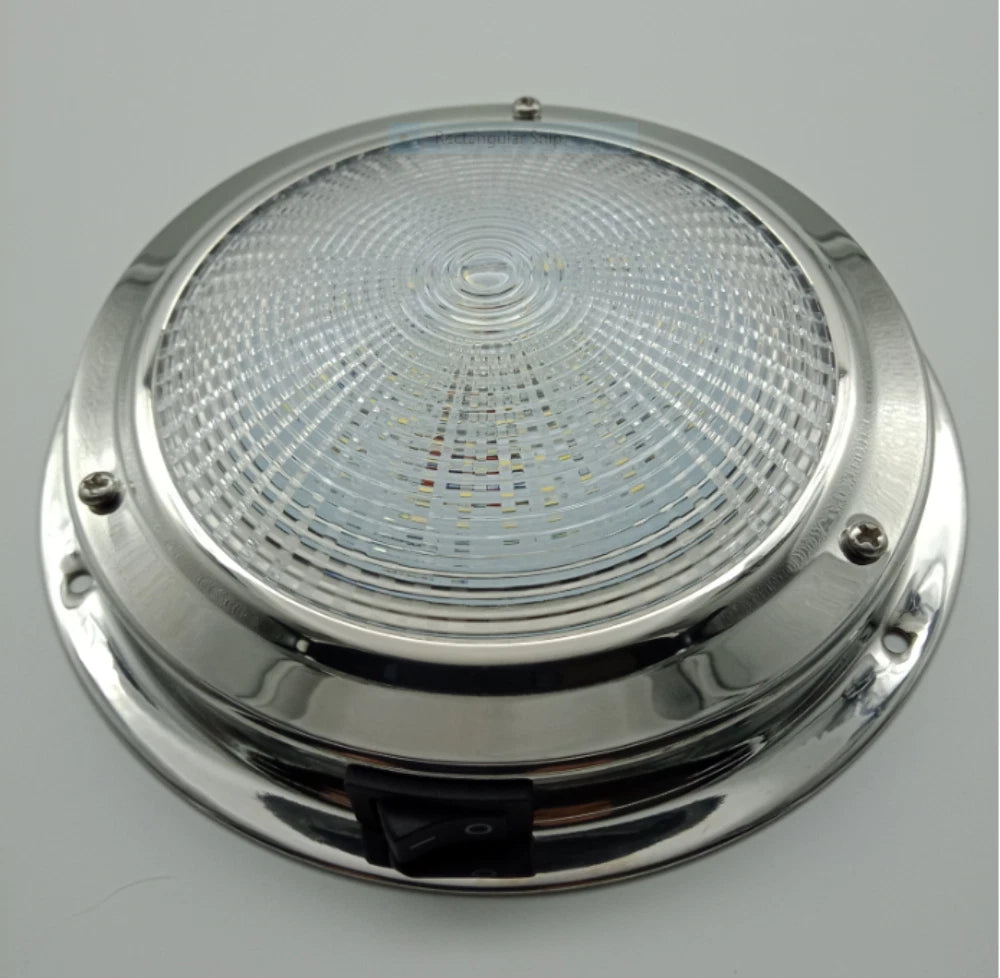 12V LED Dome Light for Marine Caravan Ceiling (110mm)