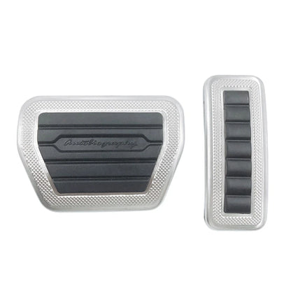 2X Brake Gas Pedal Covers for Land Rover Range Rover Discovery 5 Defender 90 110