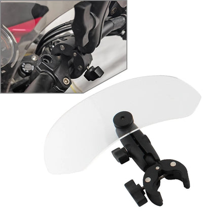 Small Front Windshield Deflector for Universal Motorcycle