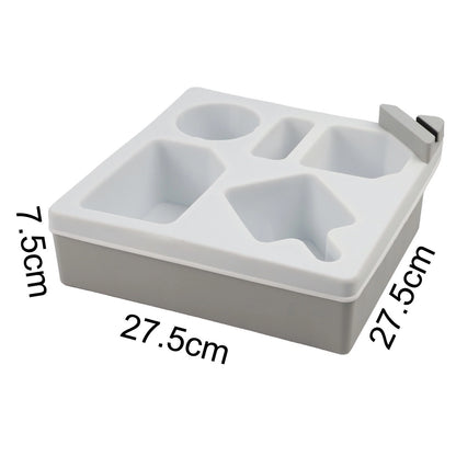 Compact Size Couch Cup Holder Bed Caddy Anti-Spill Feature