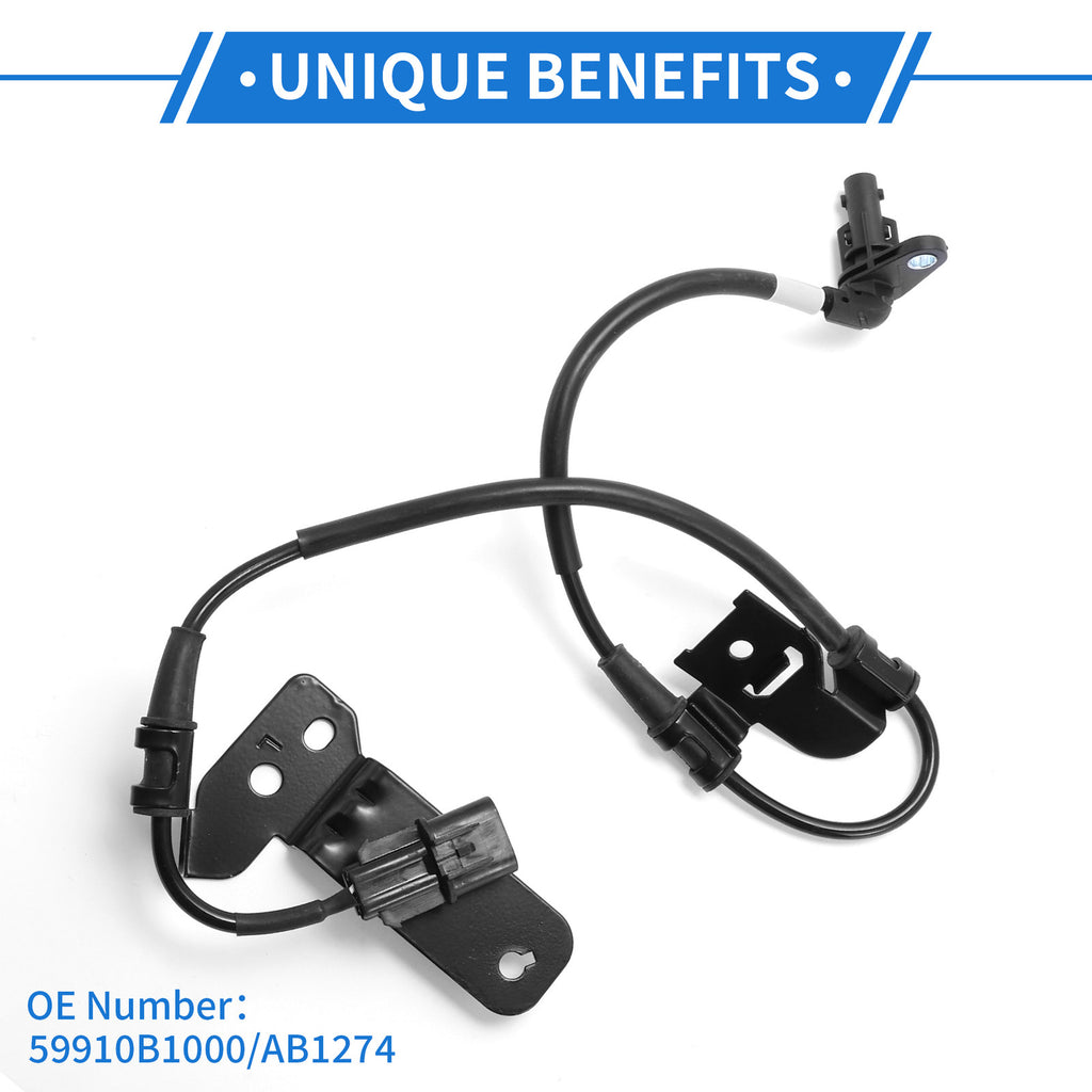 ABS Wheel Speed Sensor Replacement Front Left for Hyundai Genesis G80 (2017–2020)