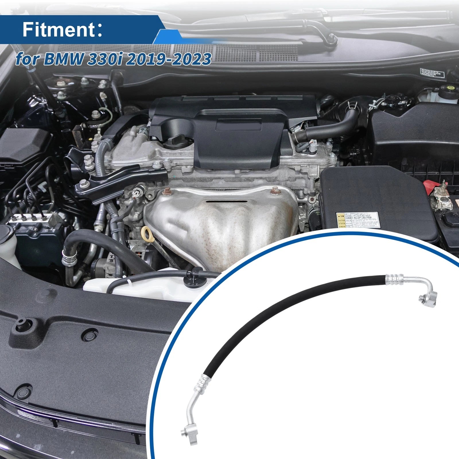 A/C Refrigerant Liquid Hose OEM for BMW 330i (2019–2023)
