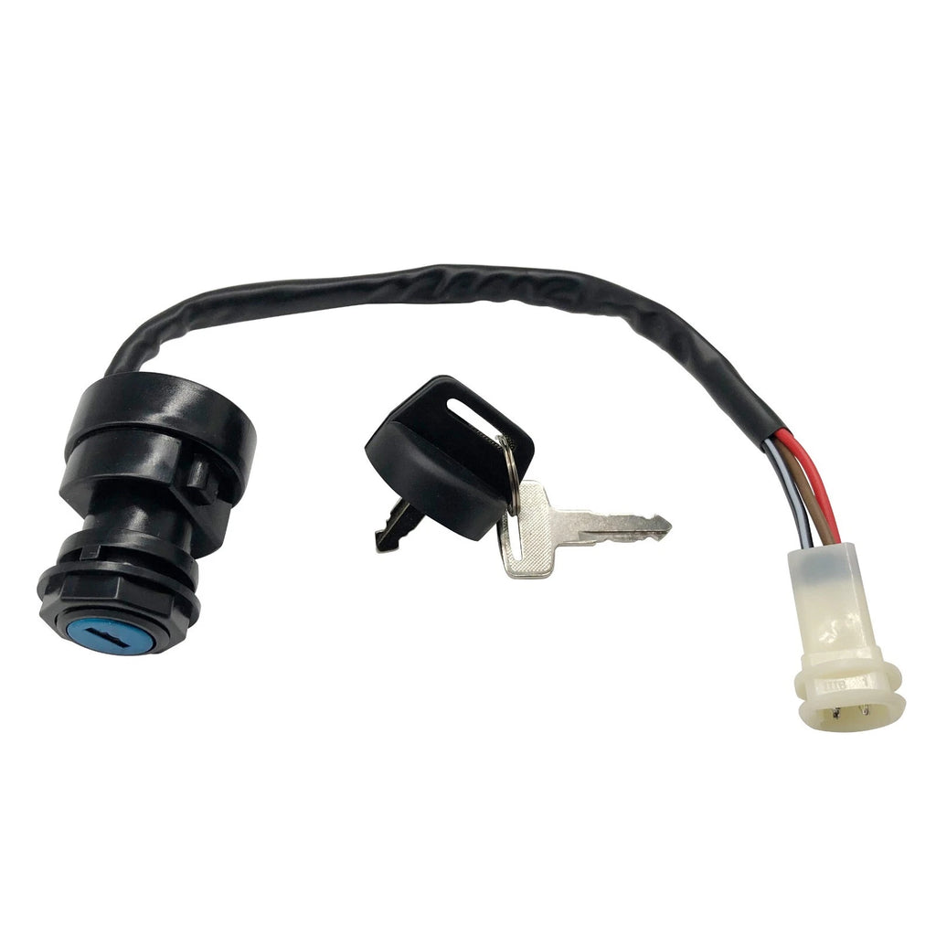 Warrior 350 Starter for Yamaha YFM350 (1987–1995) with Bendix Relay Key Switch
