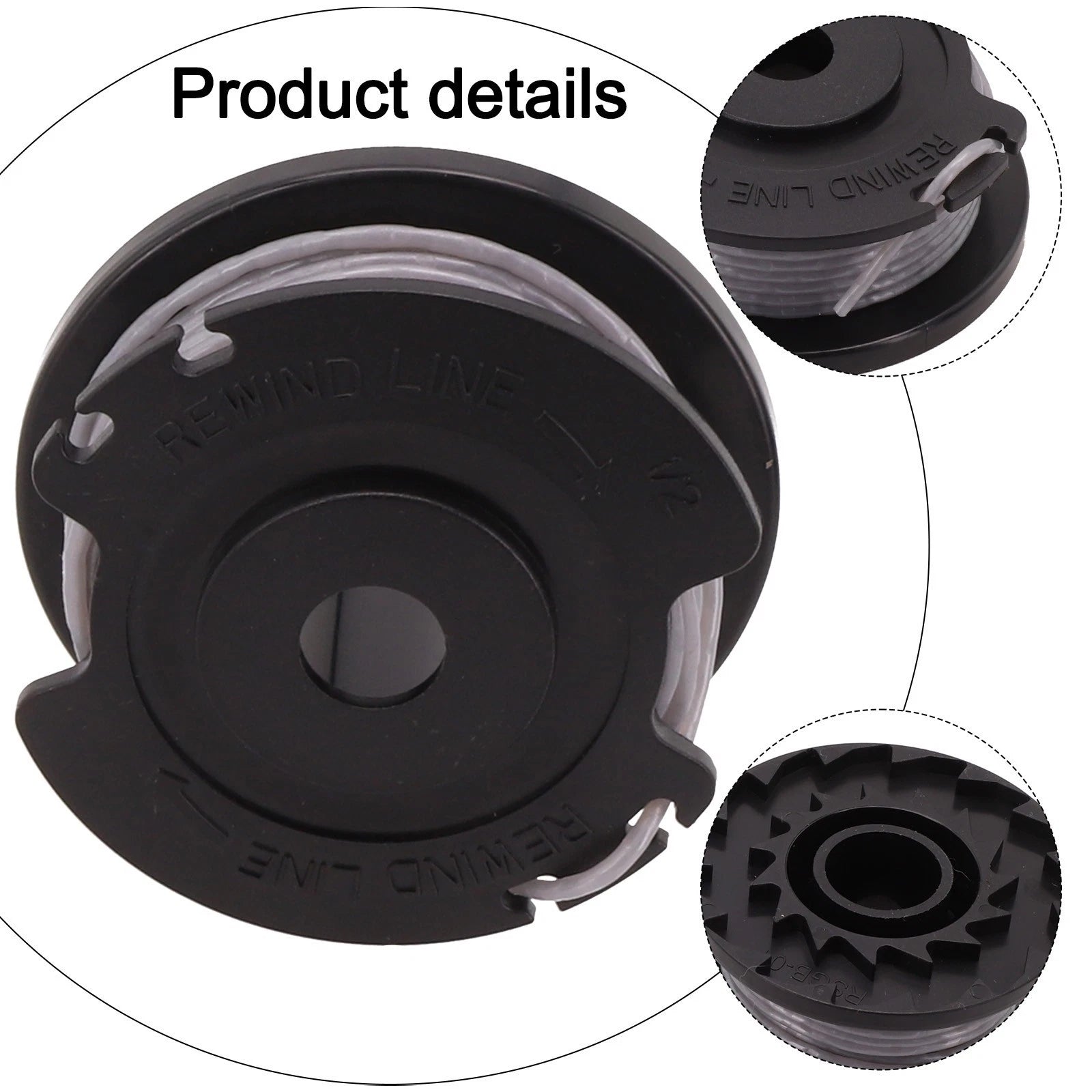Line Spool for Grizzly Cordless Grass Trimmer ART 2420 (Replace Pats)