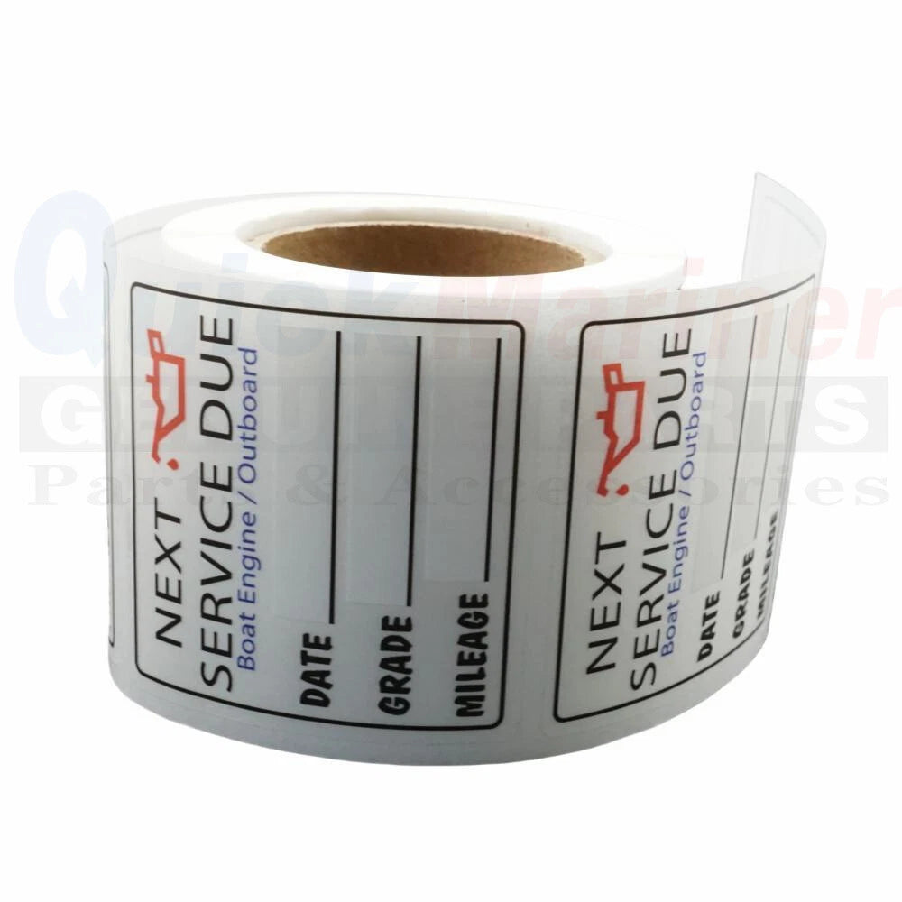For Oil Change Stickers 220 Pcs 2”x 2” Service Stickers Next Service Due