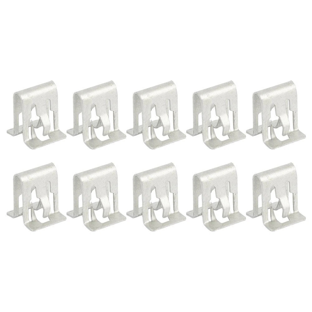 Retainer Clip Fastener for Vehicle (Silver)