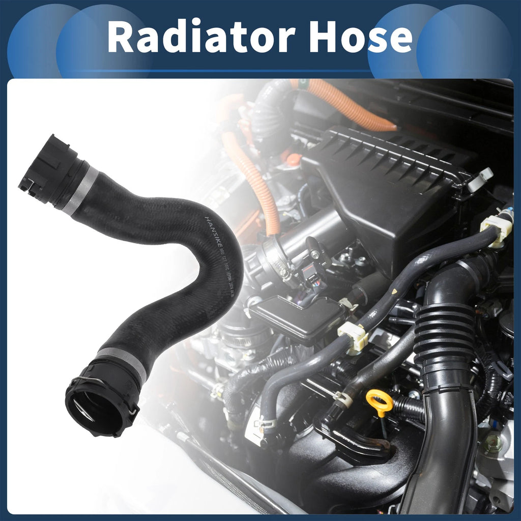 Radiator Hose Replacement for Audi Q5 3.0L (2013–2017) Black 1 Piece