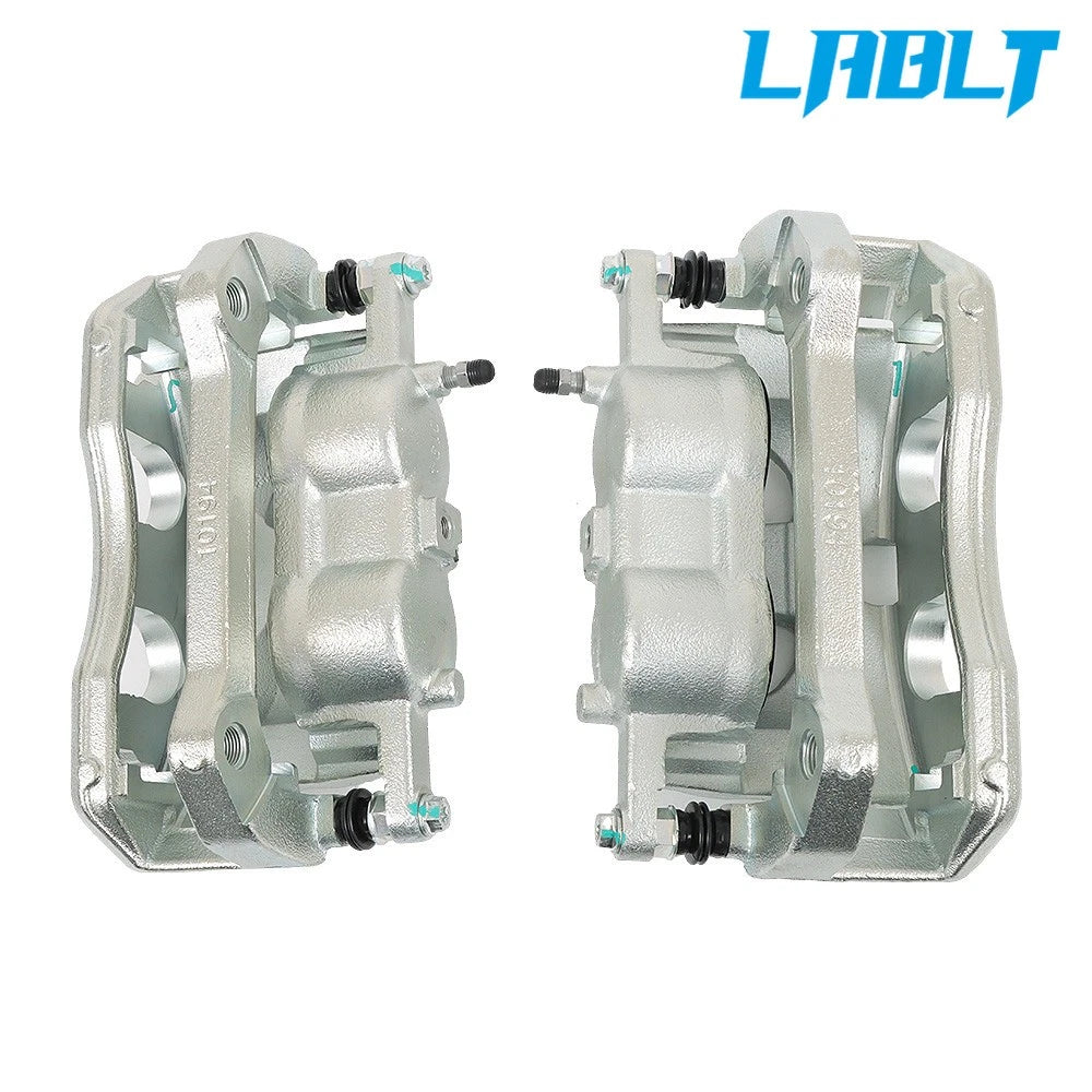 Front Left + Right Brake Calipers w/Bracket for Ford F-150 (2012–2016)