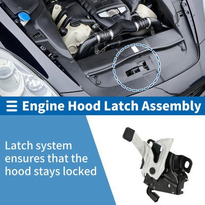 Hood Latch Assembly for Honda JADE (2014–2020) Replacement OEM Fit