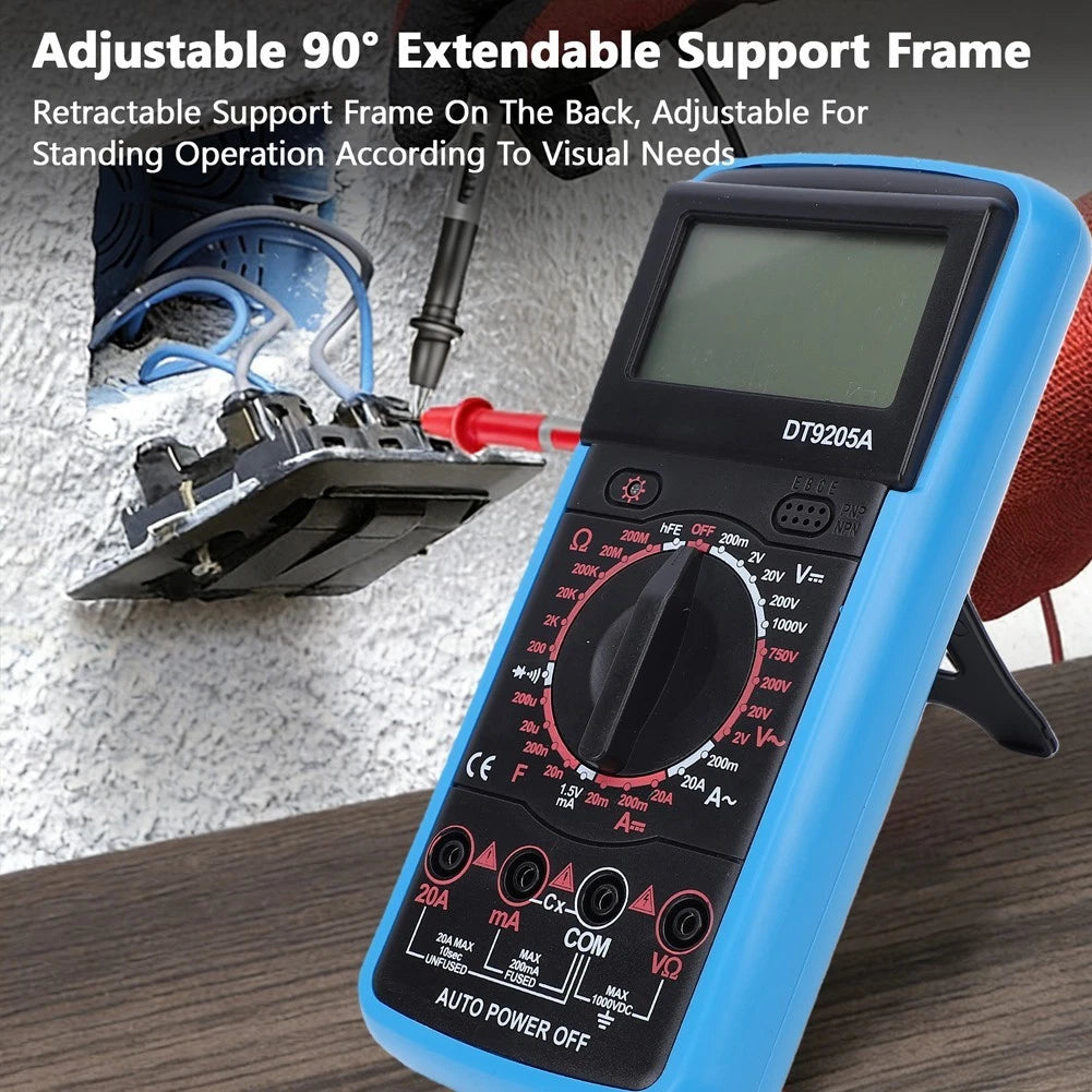 DT9205A Digital Multimeter for Automotive Use (Ergonomic ABS Housing)