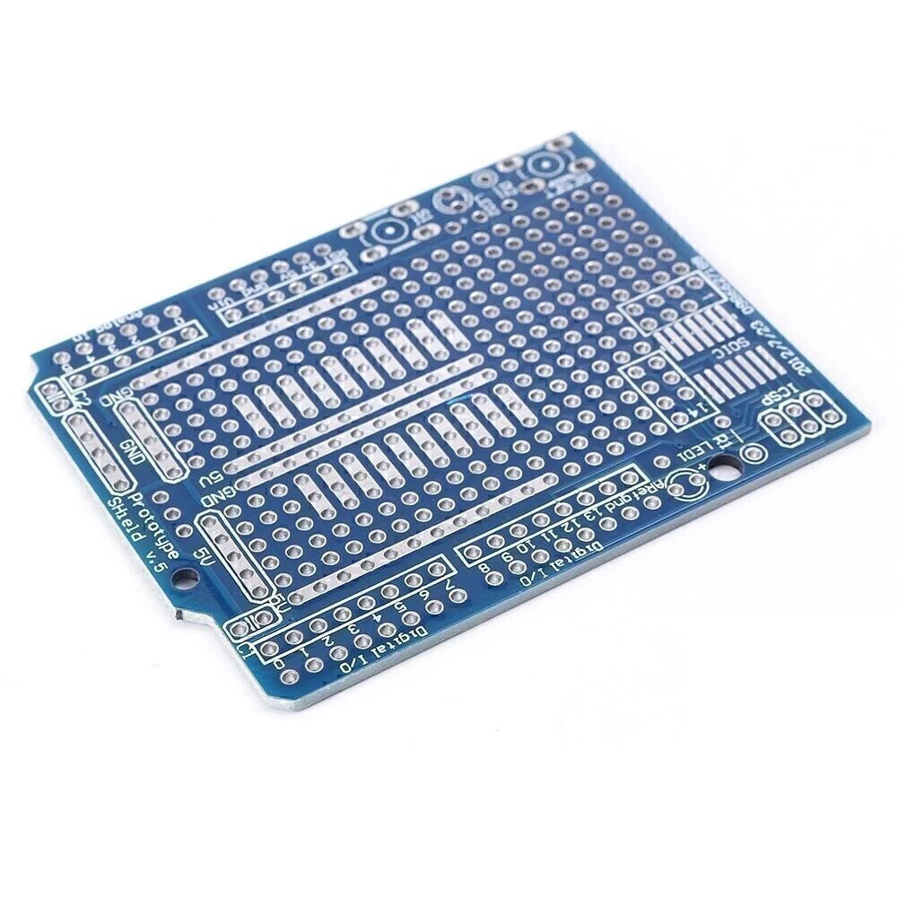 DIY Prototype PCB Fit UNO R3 Shield Board FR-4 Fiber 2mm 2.54mm Pitch